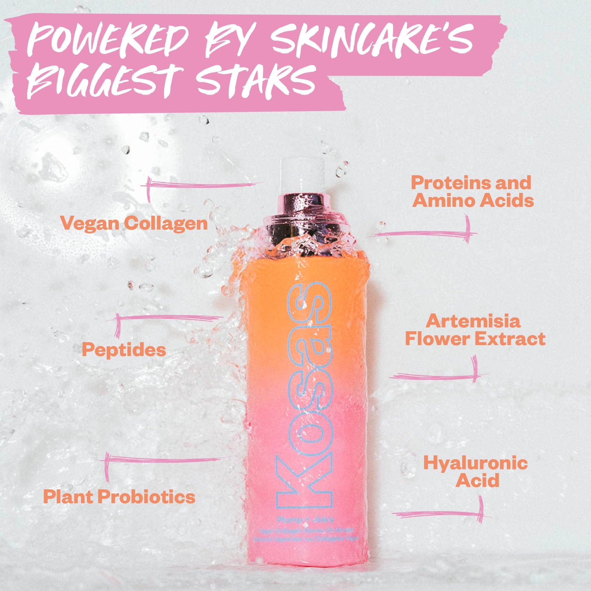 Plump + Juicy Vegan Collagen Spray-On Serum